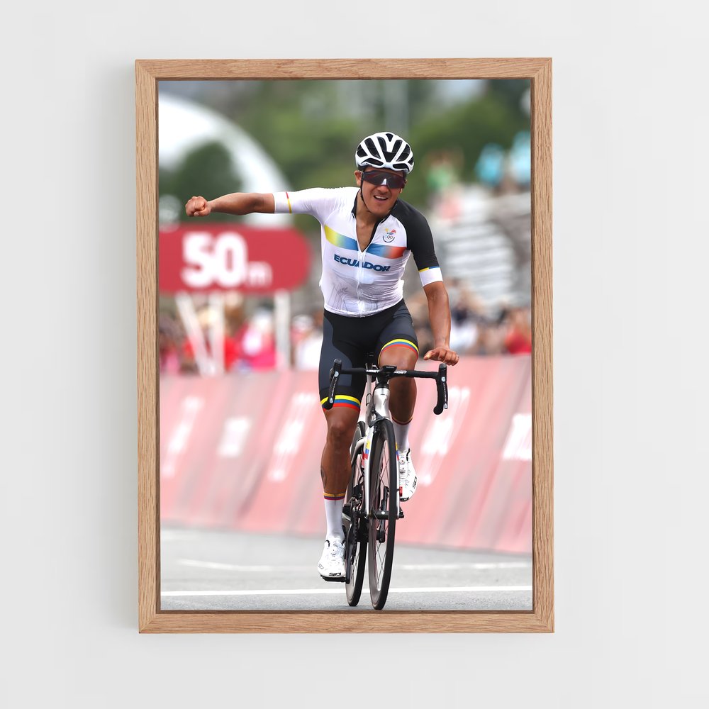 Poster Piste Olympique – affiche Cyclisme (vue 4)